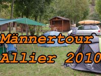 Wildwasser-Männertour 2010 am Allier