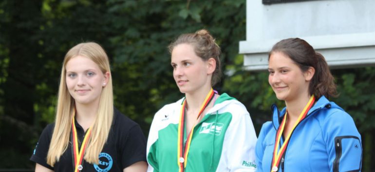 WSC holt zweimal Silber und einmal Bronze bei den Deutschen Meisterschaften