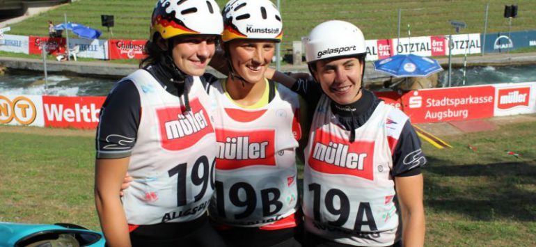 Siegermannschaft der K1 bei der Deutschen Meisterschaft