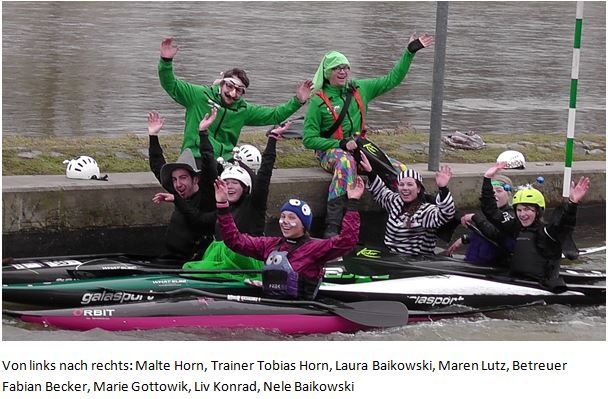 Kanuten jeck unterwegs in Prag