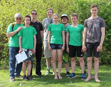 Horn und Faber gewinnen Landesmeisterschaft im Kanuslalom