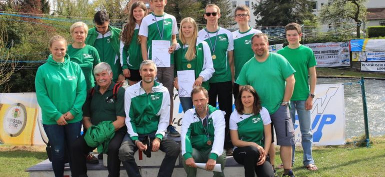 Gelungener Auftakt in die Wettkampfsaison der Kanuten