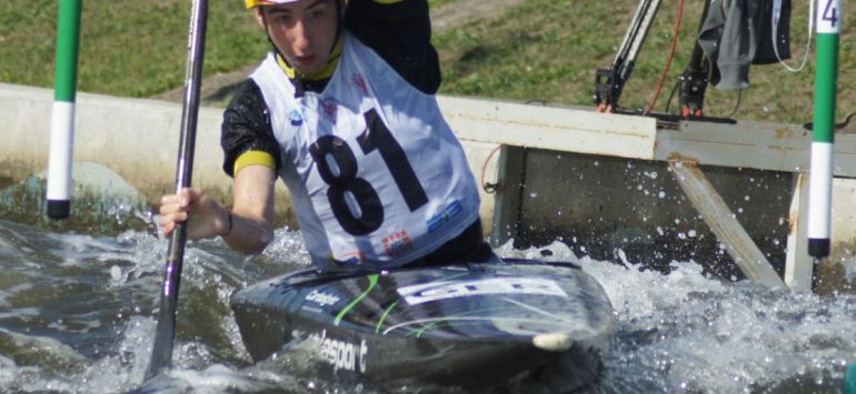 Anna Faber und Malte Horn überzeugten bei der Europameisterschaft im Kanuslalom