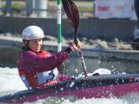 Teil eins der Nationalen Qualifikation im Kanu-Slalom