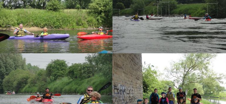 Nachwuchstour auf der Lippe