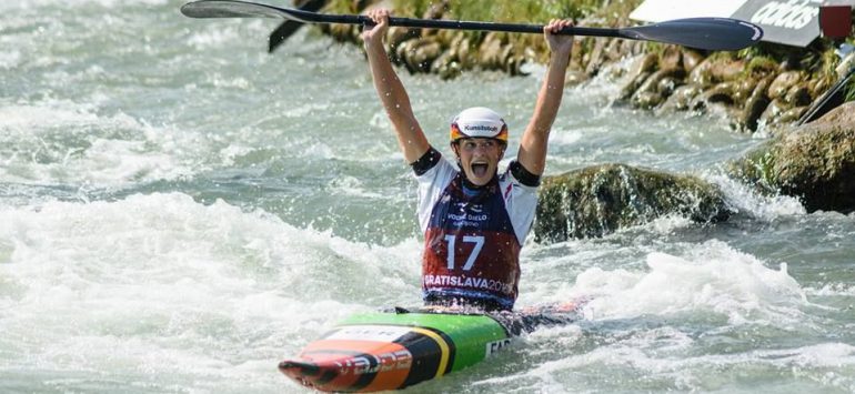 Anna Faber vom WSC Bayer Dormagen holt EM-Silber