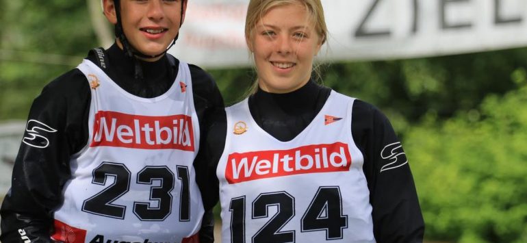 Liv und Marten Konrad glänzten beim Junior Cup in Augsburg