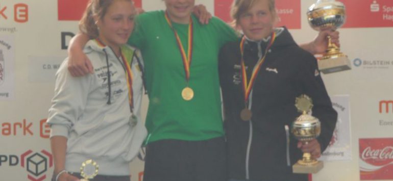 Deutsche Jugend-Meisterschaften: Anna Faber mit „Attacke” zu Gold