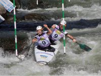 Marie und Jeffrey bei der Kanu WM 2019