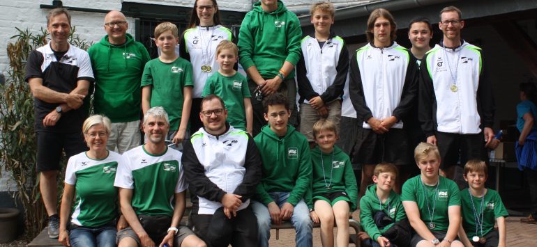 Hervorragende Paddellaune beim WSC auf der Erft