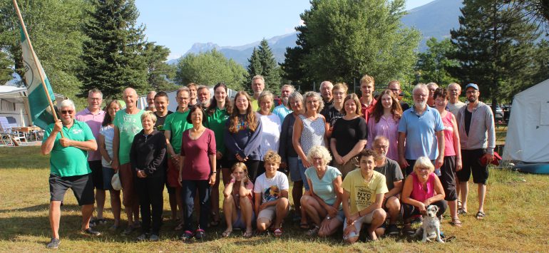 Herzliche Sommergrüße vom WSC Bayer Dormagen aus den Hohen Alpen in Frankreich!