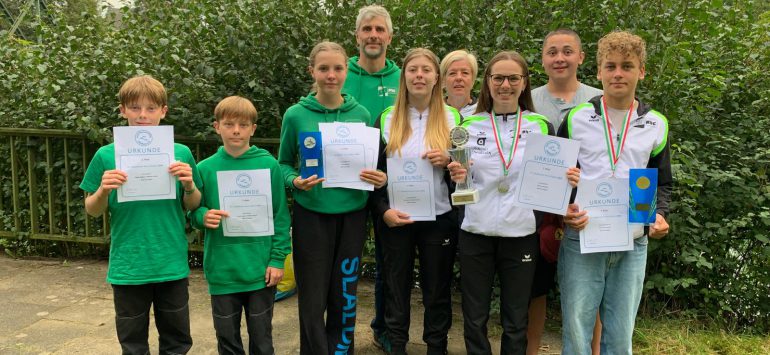 WSC-Kanuten mit vielen Medaillen in Dorsten