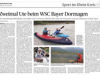 Zweimal Ute beim WSC Bayer Dormagen