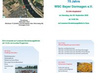 75 Jahre WSC Bayer Dormagen e. V. – eine Erfolgsgeschichte
