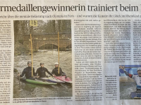 Silbermedaillengewinnerin trainiert beim WSC
