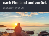 Mit Hilfe von MacGyver nach Finnland und wieder zurück