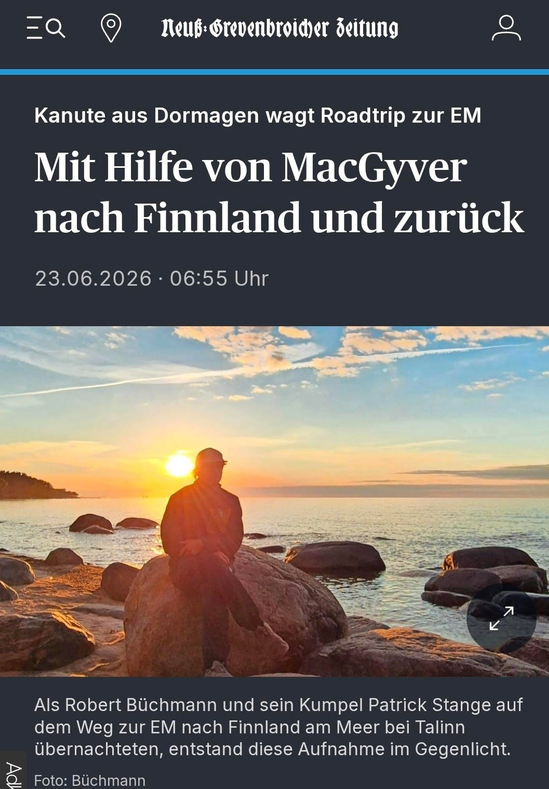 Mit Hilfe von MacGyver nach Finnland und wieder zurück