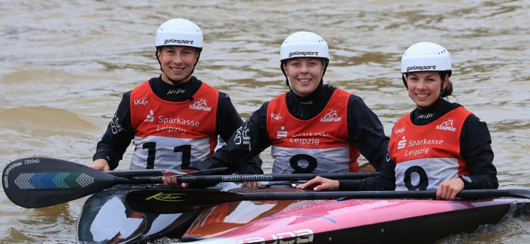 WSC-Kanuten glänzen mit Gold, Silber und Bronze bei der DM