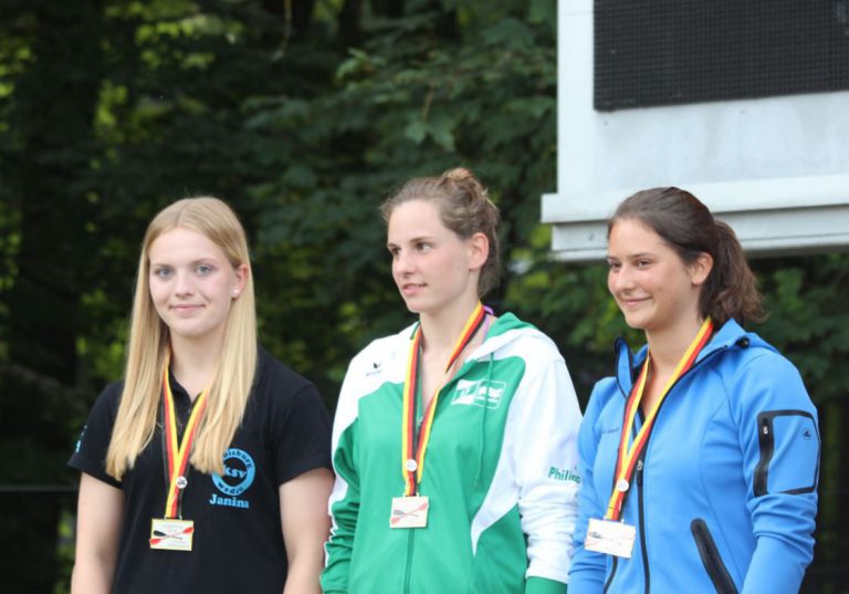WSC holt zweimal Silber und einmal Bronze bei den Deutschen Meisterschaften