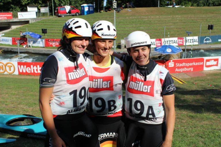 Siegermannschaft der K1 bei der Deutschen Meisterschaft
