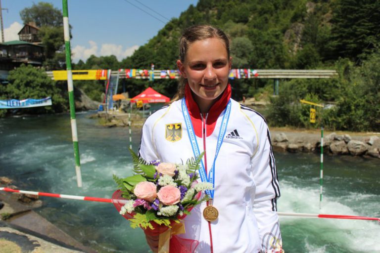 Anna Faber vom WSC Bayer Dormagen ist Europameisterin