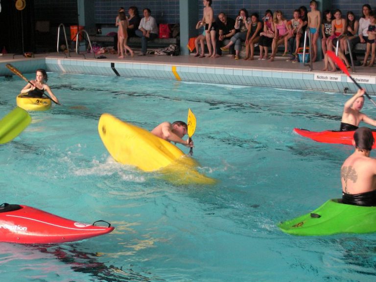 Sportlerehrung im Schwimmbad