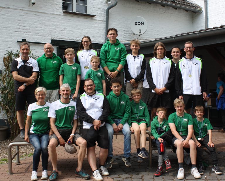 Hervorragende Paddellaune beim WSC auf der Erft